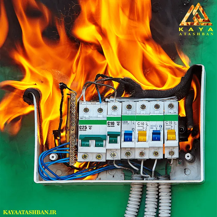 کپسول آتش نشانی مناسب برای آتش‌سوزی برق